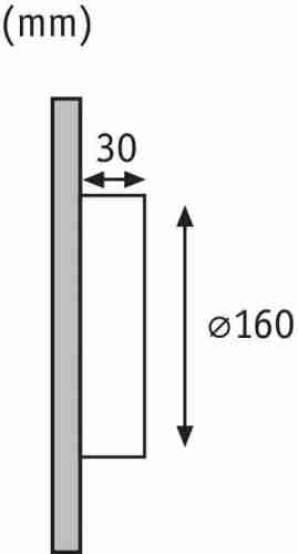 Настенный светодиодный светильник Paulmann Special Line Wall Led Corona 93821