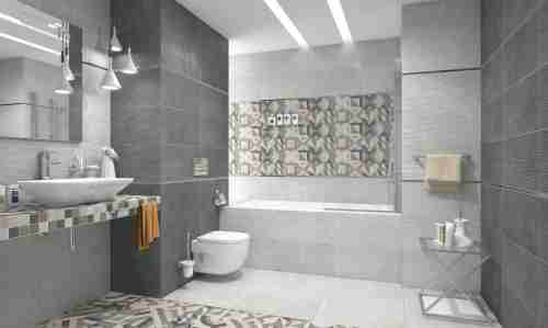 Керамогранит Vitra Napoli 3D Серый K946918R 30х60