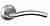 Ручка дверная межкомнатная Bussare Pratico A-09-10 Chrome/S.Chrome хром/матовый хром