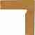 Плитка клинкерная плинтус правый Paradyz Aquarius Brown 2-х эл 8,1х30