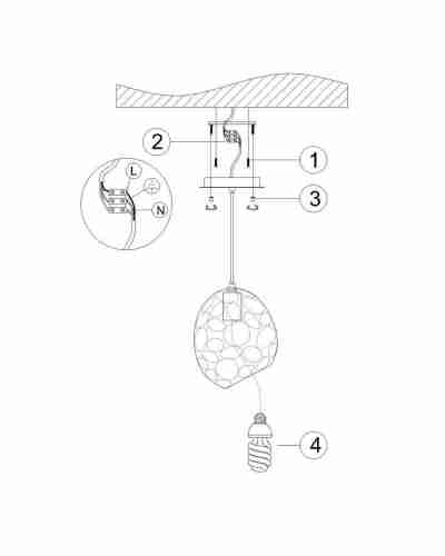 Подвесной светильник Favourite Gittus 2013-1P