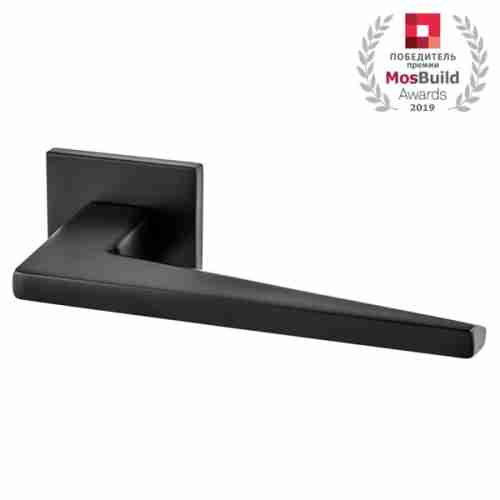 Комплект на 2 двери - Ручка дверная межкомнатная Armadillo MORI USS BL-26 черный