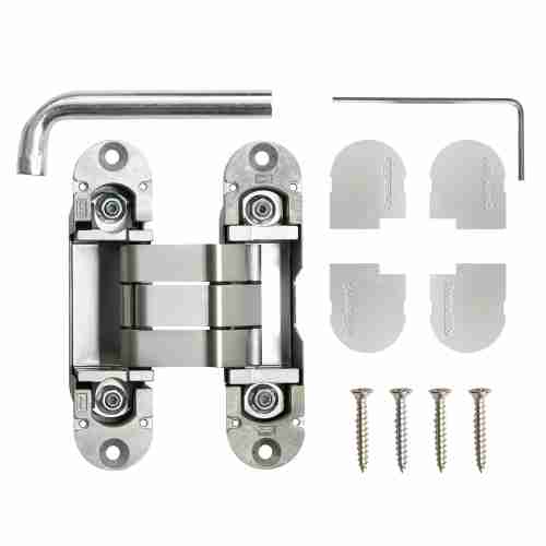 Комплект 8 шт. - Петля Armadillo (Армадилло) скрытой установки U3D8000.VPG SC мат. хром TECH