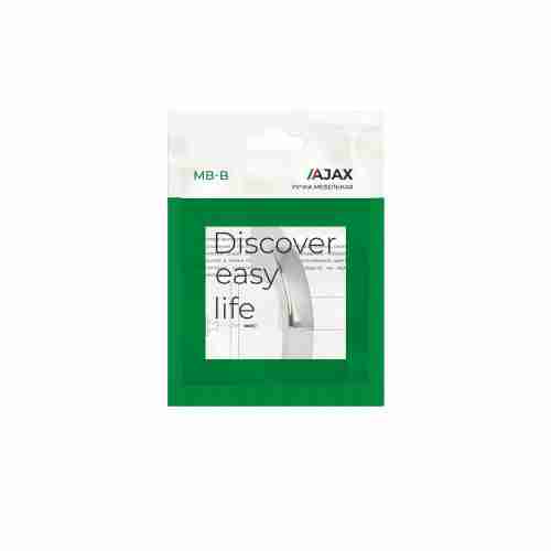 Ручка-кнопка Ajax (Аякс) мебельная MB-B-002 CP хром