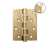 Петля универсальная Fuaro (Фуаро) HEAVY IN4400U GOLD-24 (золото 24K) 100х75х3 мм