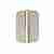Петля стальная разъемная левая закругленная Avers 100*70*2,5-B-NIS-L (R14) Левый матовый никель