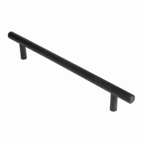 Ручка-скоба Ajax (Аякс) мебельная MB-H-005-160 мм BL черный