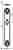Дверная ручка Venezia "OLIMPO" CYL на планке PL97 полированная латунь