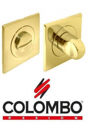 Завертка дверная сантехническая Colombo BT19 BZG матовый хром