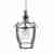 Подвесной светильник Lumina Deco Brooklin LDP 1231-1 CHR+WT Подвесной светильник Lumina Deco Brooklin LDP 1231-1 CHR+WT