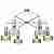 Подвесная люстра Maytoni Void MOD030PL-06GR