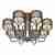 Потолочная люстра iLamp America 88049/8 CR Потолочная люстра iLamp America 88049/8 CR