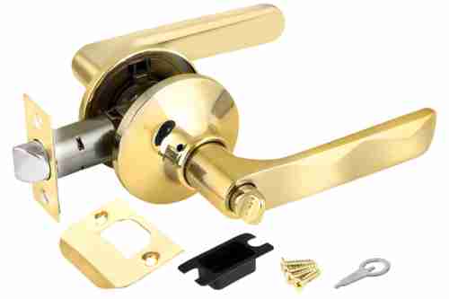 Ручка защелка 624/BL PB-B (золото) фик.