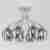 Потолочная люстра Eurosvet Marci 30164/8 хром Потолочная люстра Eurosvet Marci 30164/8 хром