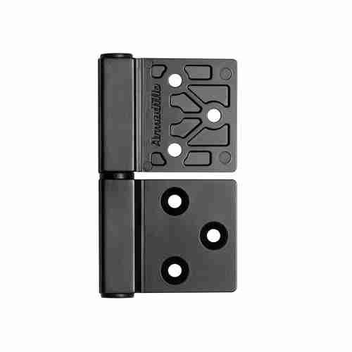 Комплект 2 шт. - Петля Armadillo (Армадилло) универсальная флажковая FL.IN3800.US BL черный