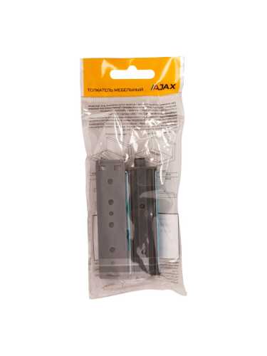 Толкатель Ajax (Аякс) мебельный металлический DMM-80/8P PN никель