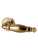 Ручка дверная межкомнатная Armadillo R.CL55.Bella GOLD-24 золото 24К с Магнитным замком Fuaro и Петлями Fuaro