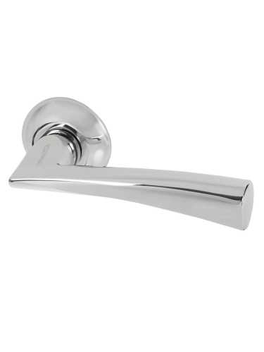 Ручка дверная Armadillo (Армадилло) межкомнатная R.LD54.Columba (Columba LD80) CP-8 хром  Набор 9