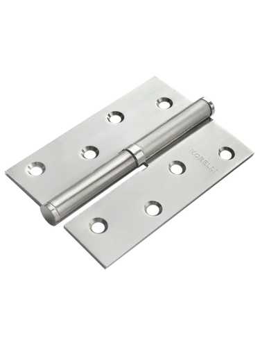 Петля карточная разъемная Morelli MSND 100X70X2.5 PC L с подшипником стальная левая, врезная, цвет хром