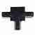 Коннектор Т-образный Volpe UBX-Q123 R31 Black 1 Polybag UL-00007451