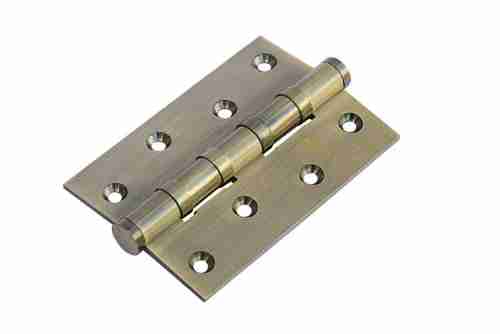 Комплект 8 шт. - Петля дверная универсальная стальная Morelli MS 100X70X2.5-4BB Cofe кофе