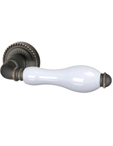 Комплект: Ручки Armadillo Silvia CL 1ABL-18/WP-109 + Завертка BK6.R.CL55 ABL-18 / темная медь