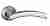 Ручка дверная межкомнатная Bussare Solido A-37-10 Chrome/S.Chrome хром/матовый хром