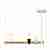 Подвесная светодиодная люстра Loft IT Whisper 1028-3WH