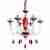 Подвесная люстра Divinare Simona 5125/10 LM-6