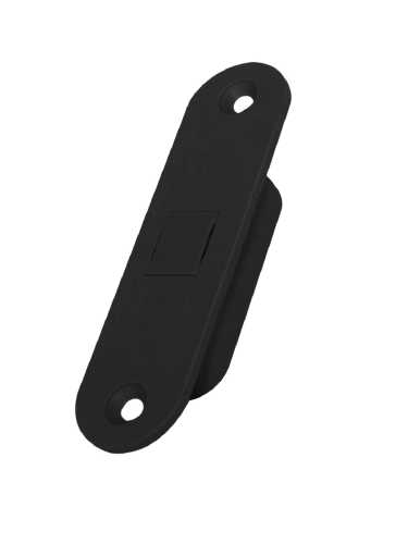 Ответная планка AGB (АГБ) для защелок Touch (для деревянных коробок) B02404.31.93 (черный)