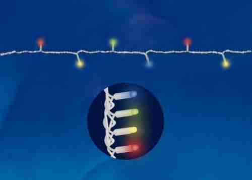 Уличная светодиодная гирлянда Uniel 220V разноцветный ULD-S1000-120/DWA Multi IP67 07927