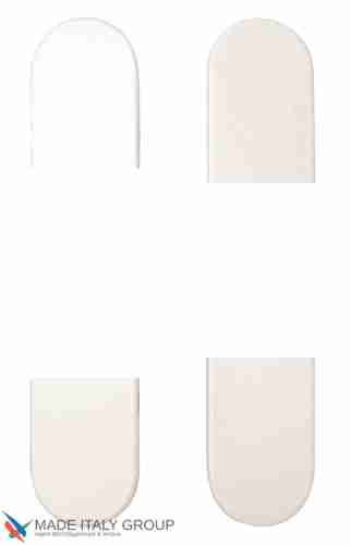 Колпачки для петель К7000, COVER BI, (4 шт.) цвет БЕЛЫЙ