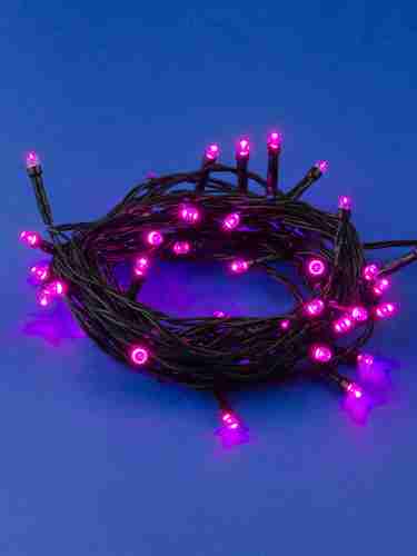 Светодиодная гирлянда Uniel 220V розовый ULD-S0500-050/DGA Pink IP20 UL-00007306