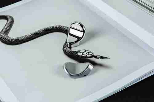 Ручка кнопка модерн COLOMBO DESIGN F539-NM матовый черный