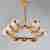 Подвесная люстра Lumina Deco Optimus LDP 6038-9 GD Подвесная люстра Lumina Deco Optimus LDP 6038-9 GD