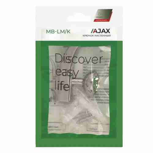 Крючок Ajax (Аякс) настенный MB-LM/K-004 CP хром