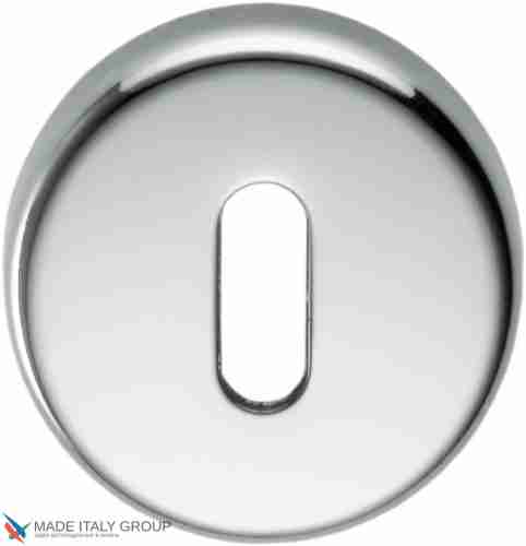 Накладка под ключ буратино на круглом основании COLOMBO CD1063G-CR полированный хром (2 шт)