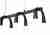 Подвесной светильник Vele Luce Negro VL7102P08 Подвесной светильник Vele Luce Negro VL7102P08