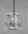 Подвесная люстра Lumina Deco Quadrato LDP 1223-4 CHR Подвесная люстра Lumina Deco Quadrato LDP 1223-4 CHR