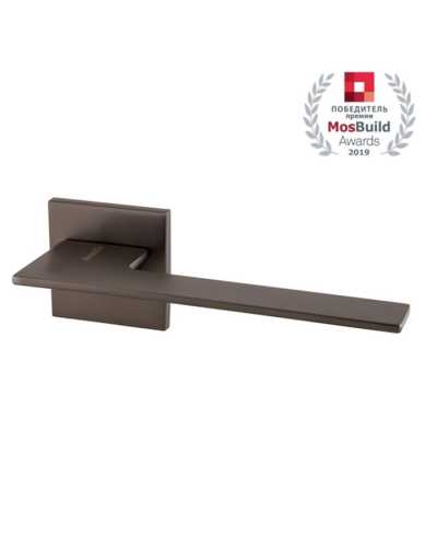 Комплект: Ручки Armadillo MIRAGE USS BPVD-77+Завертка+Бесшумный замок и Петли Fuaro/вороненый никель