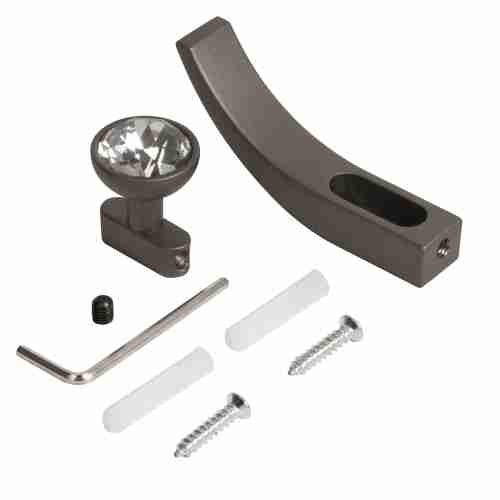 Крючок Ajax (Аякс) настенный MB-LM/K-004 GR графит