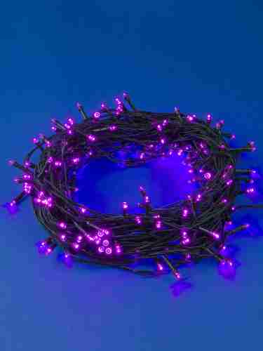 Светодиодная гирлянда Uniel 220V розовый ULD-S2000-200/DGA Pink IP20 UL-00007310