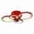 Потолочная светодиодная люстра iLedex Ring A001/4 Red