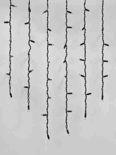 Уличная светодиодная гирлянда Uniel бахрома 220V теплый белый ULD-B3010-200/TBK Warm White IP67 UL-00003934