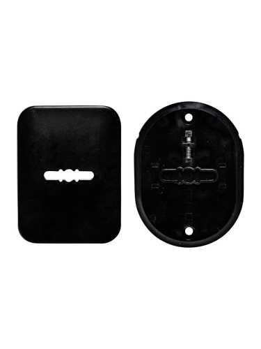 Накладка Ajax (Аякс) на сувальдный замок с авт.шторкой ESC S.K.MD50 BL-24 черный