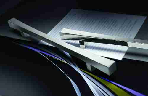 Ручка скоба модерн COLOMBO DESIGN F124GB-CM матовый хром 256 мм