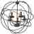 Подвесная люстра iLamp Balance Loft 213-5 Подвесная люстра iLamp Balance Loft 213-5