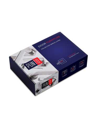 Ручка Punto (Пунто) раздельная R.ARC.R52.MOTIV SN-3 мат.никель