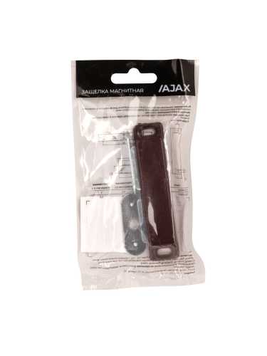 Защелка Ajax (Аякс) магнитная пластиковая ZLM18х75 BR коричневый