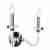 Бра iLamp Vibe W9474-2 Nickel Бра iLamp Vibe W9474-2 Nickel